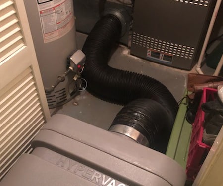 Portable HVAC cleaning equipment in Fairfax VA