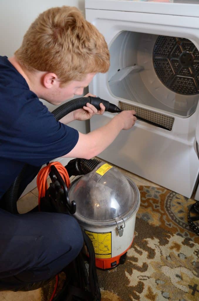 Dryer Lint Trap Cleaning in Fairfax County, Virginia