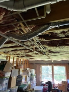 Broken air duct in home Fairfax County VA