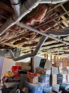 Broken air duct in home Fairfax County Virginia