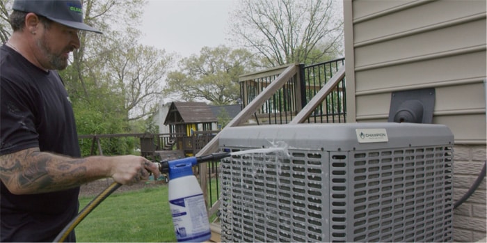 HVAC Outdoor Condenser Coil Cleaning Services in Fairfax VA
